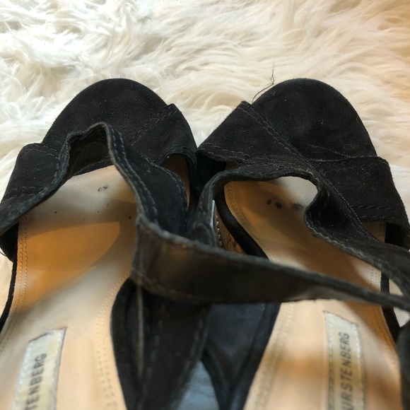 Diane von Furstenberg Wedges Sz 8.5 - Picture 7 of 7